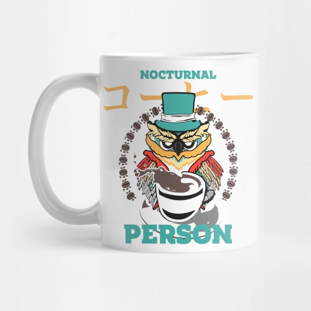 Nocturnal Coffee Person ReColor #2 by HCreatives